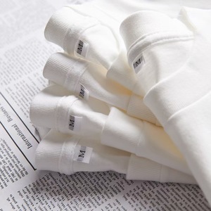 Chất Lượng Cao 100% Cotton Người Đàn Ông Của T-Shirt Tùy Chỉnh In Độc Đáo Dệt Vải Nặng Đồng Bằng Thiết Kế Giản Dị - Product Image 6