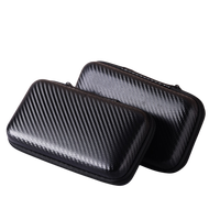 Cartera de PU unisex con cierre de cremallera, bolsa impermeable corta de alta capacidad para tarjetas bancarias, tarjetas de identidad, protección EVA