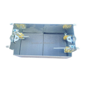 Australie 1 groupe avec écrous coulissants Montage encastré en métal Fire Rated Wall Box - Product Image 4