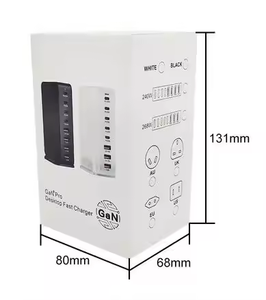 268W gan <span class=keywords><strong>USB</strong></span> Loại C nhiều cổng PD qc4.0 sạc nhanh sạc điện thoại di động sạc <span class=keywords><strong>Adapter</strong></span> cho iPhone cho Samsung - Product Image 3