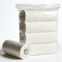 Papier essuie-tout de cuisine de bonne qualité, vente chaude, logo personnalisé en gros, six paquets de papier essuie-tout de cuisine professionnels