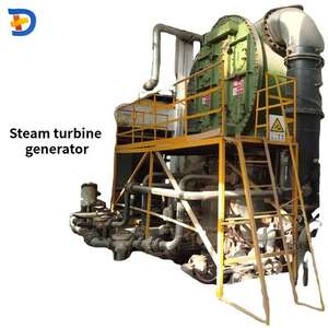 מערכת גנרטור טורבינת קיטור תעשייתית עם גזיפיקציה של ביומסה, יעילות גבוהה, בקר PLC ומשאבה 4 מגה-וואט - Product Image 1