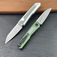 Nouveau couteau pliant de poche 7050 portable avec lame D2 Tanto, manche en aluminium et fibre de carbone, pour le camping en plein air, la survie et la chasse