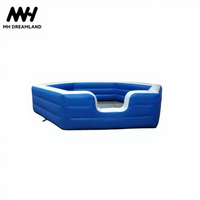 Barrière de sécurité gonflable en PVC de haute qualité pour enfants, clôture de jeu de jardin, barrière anti-choc pour aire de jeux, motif de dessin animé personnalisé
