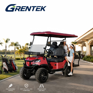 Carrito de Golf Todoterreno GRENTEK de 4 Plazas, Personalizable con Nuevo Diseño, Batería Eléctrica de 48v, Carrito de Golf Moderno para Caminos No Públicos - Product Image 2