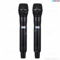 Ture Axiet KSM9 Système de microphone sans fil numérique Sure ULXD4D à 2 canaux KS9 karaoké de scène à capsule dynamique hypercardioïde