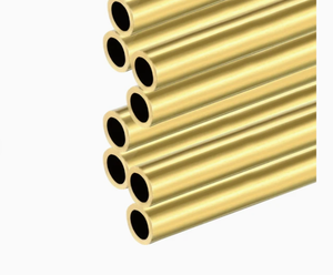 C21000/C22000/C23000 Non-Alloy 99.9% Pure Copper Straight Pipes for Air Condition/Refrigerator Use Customizable Sizes - Product Image 1
