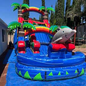 Toboggan aquatique gonflable commercial pour les <span class=keywords><strong>vacances</strong></span> d'été, aire de jeux pour enfants, toboggan pour enfants, toboggan aquatique gonflable extérieur pour la <span class=keywords><strong>location</strong></span> - Product Image 6