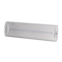 Lumière d'urgence murale 3,6W 220-240V IP65 étanche, lampe de sécurité incendie, norme européenne, encastrable et en saillie