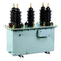 Transformateur combiné CT+VT immergé dans l'huile JLSZW-10 10kV pour extérieur, triphasé, cinq colonnes, réservoir en acier, classe 0.2S, mesure V/V