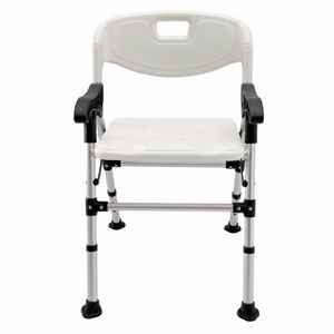 Sedia da <span class=keywords><strong>doccia</strong></span> 2 in 1 per anziani e disabili sedie da bagno pieghevoli per seduti all'interno della <span class=keywords><strong>doccia</strong></span> portatile pieghevole - Product Image 2