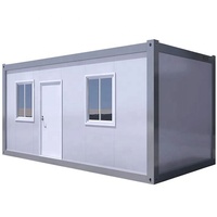 Maison conteneur moderne de 20 pieds à ossature légère en acier, économique, démontable et modulaire, pour usage résidentiel