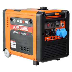 Générateur portable silencieux à double carburant 5,5 kW, haute puissance, essence, compact, pour usage domestique, vente ambulante, camping en plein air - Product Image 2