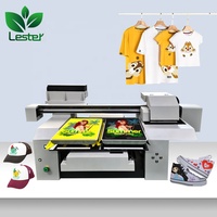 LSTA2-LT224 Nouvelle machine d'impression DTG pour t-shirts 2/4 postes CMYKW en coton, haute vitesse 6560, fabriquée en Chine, modèle 2022