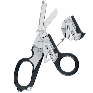 Pince multifonction classique tactique, ciseaux médicaux d'urgence, en acier inoxydable ABS, gadget pliable pour l'extérieur, livré en boîte - Product Image 1