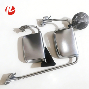 Espejo Retrovisor Lateral Cromado para <span class=keywords><strong>Caravana</strong></span> Urvan Bus E24, Soporte de Acero, Accesorios de Galvanoplastia - Product Image 1