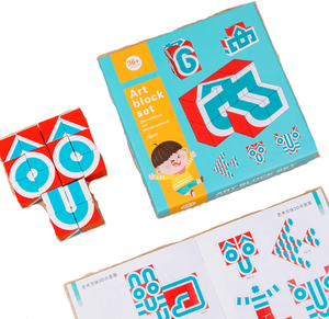 Hot Kids Toy Bloques de construcción de madera Juego de pensamiento lógico Juego de bloques de <span class=keywords><strong>Arte</strong></span> de madera - Product Image 1