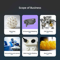 Service d'impression 3D personnalisé, pièces prototypes en nylon, métal, résine transparente, SLA, SLS, SLM, prototypage rapide, usinage