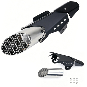 Cubierta de Silenciador de Tubo de Escape para YAMAHA YZF R7 TRACER 700 7 GT 2021 <span class=keywords><strong>2022</strong></span> 2023 2024 MT-<span class=keywords><strong>07</strong></span> 2025 MT07 Tracer <span class=keywords><strong>FZ</strong></span>-<span class=keywords><strong>07</strong></span> XSR 700 XTribute - Product Image 1
