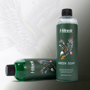Solution Nettoyante Tatouage 300ml – Nettoyage Profond, Soin Corporel Réparateur, Formule Douce, Soin Rafraîchissant Quotidien Après-Tatouage Vert - Product Image 6