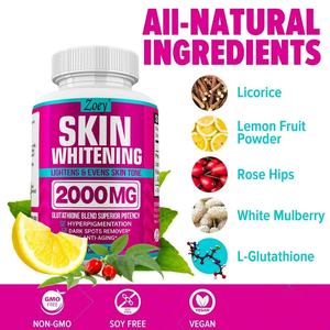 <span class=keywords><strong>Glutathione</strong></span> Whitening <span class=keywords><strong>Pills</strong></span> 2000Mg <span class=keywords><strong>Glutathione</strong></span> Capsules Skin Whitening Pill Lebih Baik untuk Bintik Hitam & Bekas Jerawat Hiperpigmentasi - Product Image 5