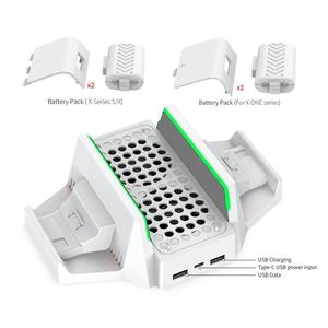 <span class=keywords><strong>Base</strong></span> de Refrigeración Vertical Multifuncional LED TYX-0663 para Consolas Xbox Series S, Soporte con <span class=keywords><strong>Base</strong></span> de Carga Dual y Estación de Refrigeración - Product Image 2