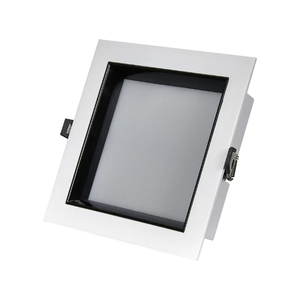 10W Blends chutz <span class=keywords><strong>LED</strong></span> COB Square Hellweiß Schwarz <span class=keywords><strong>LED</strong></span> Down light Moderner Stil Hotel Beam Spotlight Einbau installieren - Product Image 1