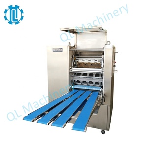 Machine à runder et diviser la pâte, 4 voies, machine commerciale de découpe de pâte pour pains à <span class=keywords><strong>burger</strong></span>, pour la production de tortillas et de pita - Product Image 4