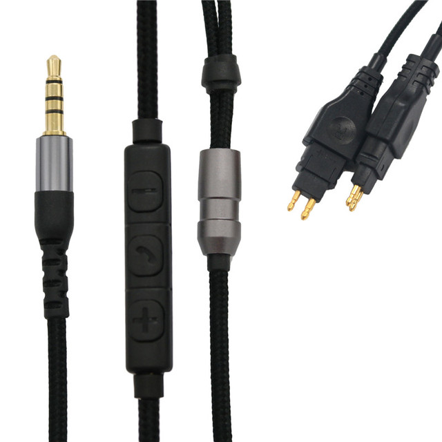 Headphone Cable Fit for Sennheiser HD414 HD650 HD600 HD580 HD25