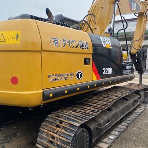 Excavadora usada CAT 320D, excelente rendimiento, precio bajo, certificado EPA y CE, motor original CAT 320D, bajas horas de trabajo - Product Image 2