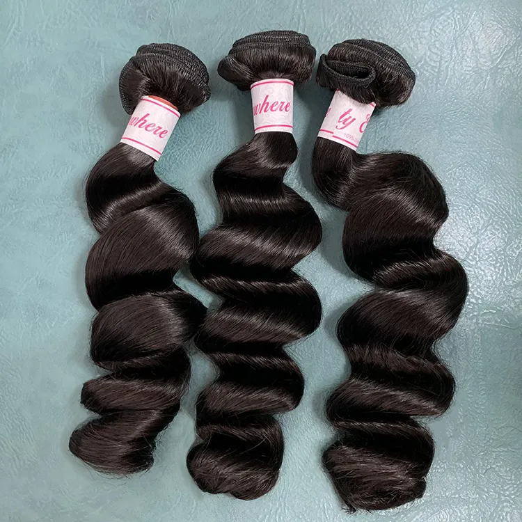 Wholesale Remy Weave Brazilians Human Hair Extensions Bundles Vendors Cuticle Aligned Virgin Raw Wavy Bundles Loose Deep Wave