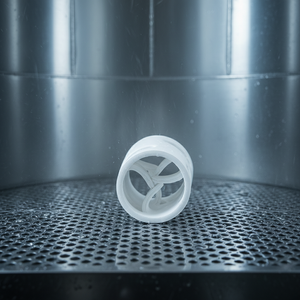 Empaque de Torre de <span class=keywords><strong>PTFE</strong></span> Transparente, Anillo de Polipropileno, Resistencia a Altas Temperaturas, Uso Industrial, Inyección, Corte, Alta Transferencia de Masa - Product Image 1