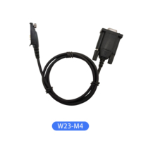 Cable de datos de programación de radio bidireccional de fábrica de 2017 para conector Motorola M4 GP2000 GP338Plus