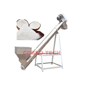 Usine directe personnalisée vis inclinée électrique tarière convoyeur chargeur grain trémie chargeur de pièces nouvel état moteur noyau - Product Image 6