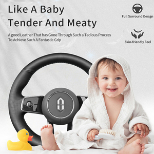 Meilleure Vente Accessoires Intérieurs Housse de Volant Cousue à la Main pour une Conduite Sûre pour <span class=keywords><strong>AITO</strong></span> M6 2026 - Product Image 4