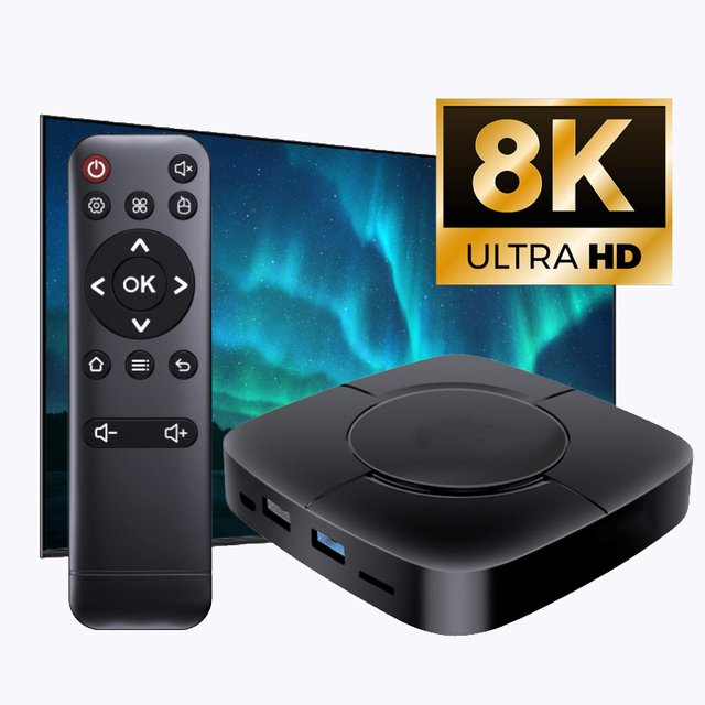 lz Set Top Box 8K Streaming Media Player Hd Smart Android Tv Box