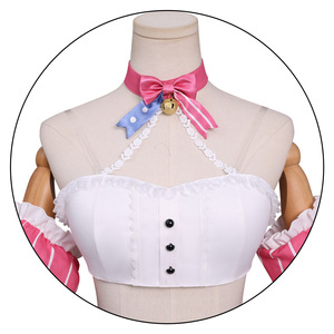 Costume <span class=keywords><strong>de</strong></span> cosplay Azur Lane Harman : Jupe <span class=keywords><strong>de</strong></span> demoiselle d'honneur rose magique et délicieuse, <span class=keywords><strong>tenue</strong></span> <span class=keywords><strong>de</strong></span> personnage <span class=keywords><strong>de</strong></span> jeu <span class=keywords><strong>pour</strong></span> <span class=keywords><strong>homme</strong></span> - Product Image 4