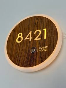 Targhe in Acciaio Inox Personalizzate 3D con Vernice Nera Incisa, Insegna per Edifici e Stanze con LED al <span class=keywords><strong>Neon</strong></span> Impermeabile per Uffici e Matrimoni - Product Image 6