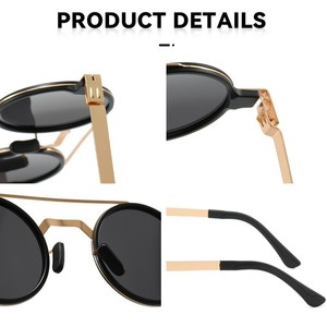 Tùy Chỉnh Kính Mát Nhà Sản Xuất Ngoài Trời Cổ Điển Vòng Tr + Kim Loại Kính Mát Bán Buôn Phân Cực Kính Mát Số Lượng Lớn - Product Image 6