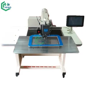 Автоматическая компьютеризированная узорами кожаный швейная машина с компьютерным рисунком швейная машина оверлок