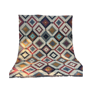 Kilim Wool Jute Area <b>Rug</b> Customized Color Geometric Pattern Traditional Indian Handwoven Washable Medium Pile Custom Size <b>Rug</b> - Product Image 1