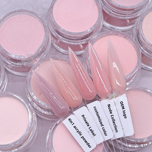 Polvo Acrílico Profesional a Granel Bolsa de 500g Secado Rápido Cover <span class=keywords><strong>Rosa</strong></span> para <span class=keywords><strong>Uñas</strong></span> Color Nude/<span class=keywords><strong>Rosa</strong></span>/Transparente Polvo Acrílico <span class=keywords><strong>con</strong></span> Purpurina - Product Image 4