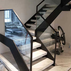 Escalera <span class=keywords><strong>de</strong></span> doble cara con estándares <span class=keywords><strong>de</strong></span> EE. UU., escalera <span class=keywords><strong>de</strong></span> <span class=keywords><strong>madera</strong></span>, escalera <span class=keywords><strong>de</strong></span> viga <span class=keywords><strong>de</strong></span> canal en U <span class=keywords><strong>para</strong></span> Villa - Product Image 1