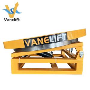 कारखाने प्रत्यक्ष रोटरी इलेक्ट्रिक लिफ्ट टेबल 500 किलोग्राम 1t 1.5t 2t 3t 4t रिमोट कंट्रोल रोटेटेबल टर्निंग प्लेटफॉर्म लिफ्टर - Product Image 4