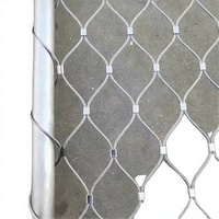 Filet de treillis métallique en acier inoxydable tissé à armure toile 3D pour clôture de zoo, soudure, clôture de ferme, coupe anti-escalade incluse