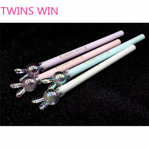 Oem Tùy Chỉnh Khuyến Mại Cao Cấp Sáng Tạo Thỏ Hình Nhựa Bút 0.5Mm Tốt Bằng Văn Phòng Phẩm Bút Ánh Sáng Từ Trung Quốc 2006 - Product Image 1