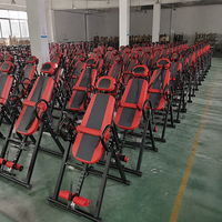 Mesa de Inversión Plegable con Capacidad para 440 lb, Inversión de 90 Grados, Ajuste Multivelocidad para Uso Doméstico, Fitness, Yoga y Postura