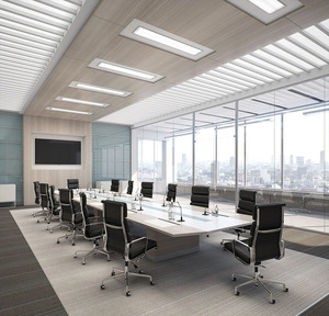 Panel de luz LED con resorte empotrado, luz LED larga para oficina, luz de techo oculta rectangular, sala de conferencias, pasillo, pasillo plano - Product Image 6