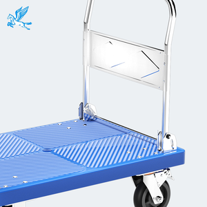 Tianma bốn bánh nhựa gấp giỏ hàng Xe đẩy nền tảng cấu trúc cho xe tay với bánh xe - Product Image 1