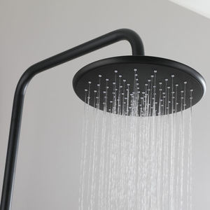 <b>Shower</b> <b>Accessories</b>, Round Top Spray Rainforest Showerhead, Bathroom Sanitary Ware Soft Silicone Water Outlet - Product Image 1